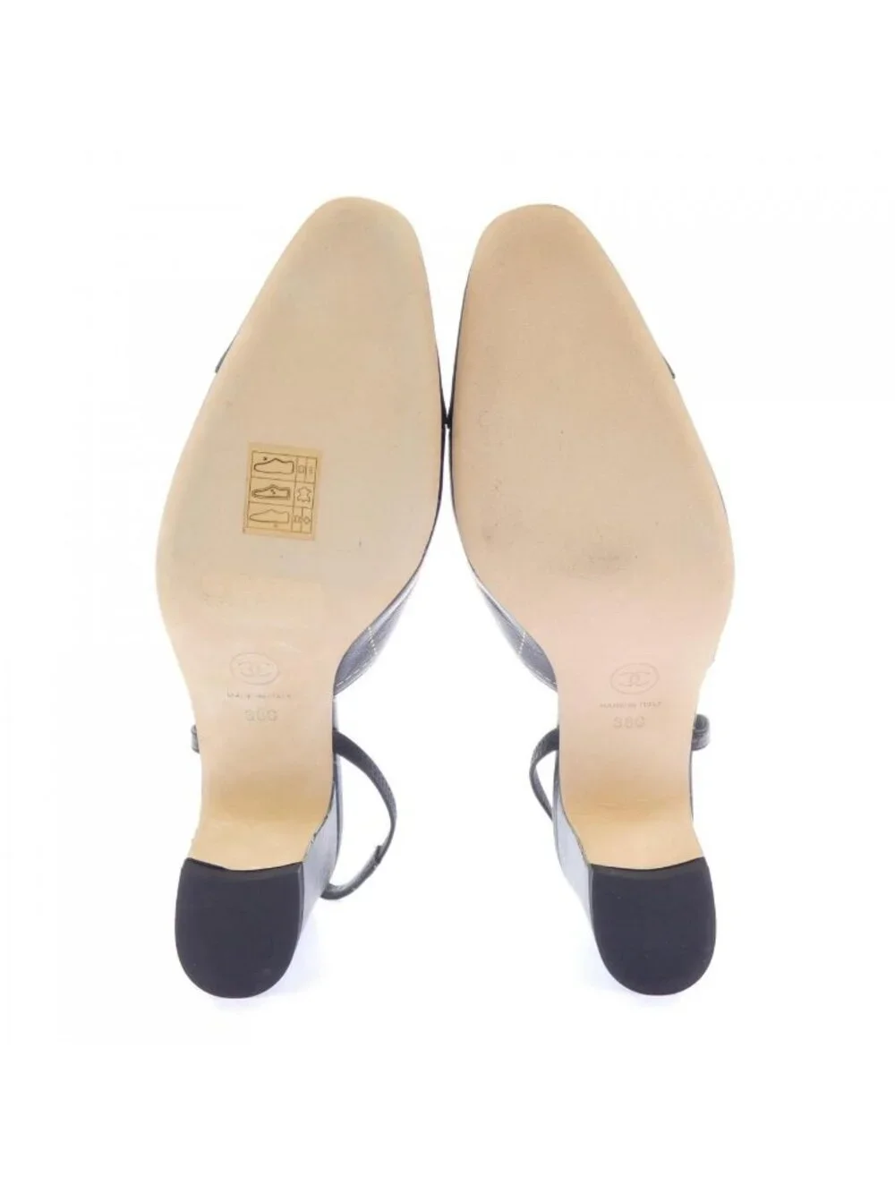 Chanel Pumps Heel Black